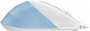 Мышь A4Tech Fstyler FM45S Air голубой/белый оптическая 2400dpi silent USB 7but (FM45S AIR USB (LCY BLUE)) (id 39942)