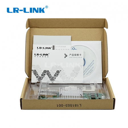 Сетевой адаптер PCIE 10GB FIBER 2SFP+ LREC9812AF-2SFP+ LR-LINK (id 32550)