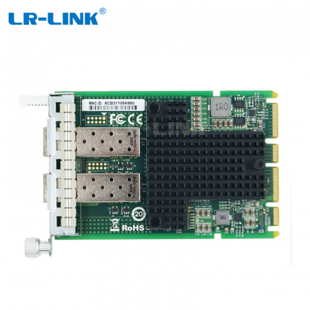 Сетевой адаптер PCIE 10G 2SFP+ LRES3012PF-OCP LR-LINK (id 32545)