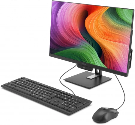 Моноблок Digma Action / Intel N95 / 8GB DDR4 / 256GB SSD / 21.5" (1920x1080) IPS, Anti-Glare, 250nits / Intel UHD Graphics / LAN / WiFi / BT / CAM / Card-Reader / Win 11 Pro / 60W ext / KB&M (USB) / Black / 1Y (id 55600)