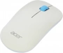 Мышь Acer OMR205 белый/голубой оптическая 1200dpi беспров. USB для ноутбука 3but (ZL.MCEEE.02H) (id 32299)