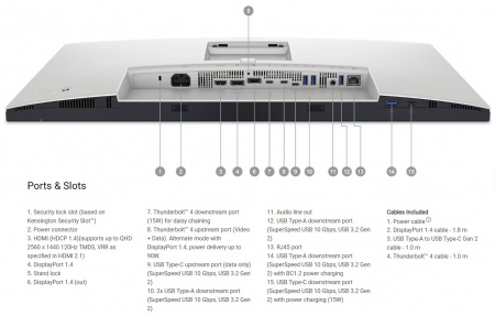 Монитор Dell 27" U2724DE Thunderbolt (U2724DE) (id 23693)