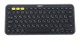 Беспроводная клавиатура Logitech Keyboard K380 Dark Grey Wireless Bluetooth RTL, Multi-Device (920-007584) (id 2975)