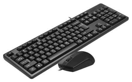 Клавиатура + мышь A4Tech KK-3330S клав:черный мышь:черный USB (KK-3330S USB (BLACK)) (id 39197)