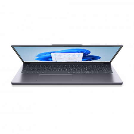  Ноутбук Lenovo IdeaPad Slim 3 16ARP10 AMD Ryzen 5 150 / 16GB DDR5 (8onb+8slot) / 512GB SSD M.2 NVMe / 16" WUXGA (1920x1200) IPS, 300nits, Anti-Glare / AMD Radeon Graphics / Card Reader / WiFi / BT / CAM HD / 60Whr / 65W / NoOS / Grey / 1Y (id 54202)