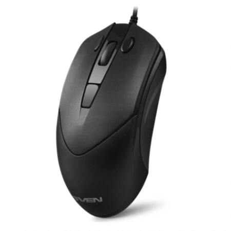 SVEN  Мышь RX-95 чёрная (кн. копировать-вставить. 5+1кл. 1000-4000 DPI, кор.) (id 56954)