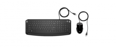 Клавиатура и мышь Keyboard and Mouse HP Pavilion 200 Wired RUSS (black) cons (9DF28AA#ACB) (id 2966)