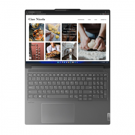 Lenovo ThinkBook 16p G4 IRH Intel Core i5 13500H / 16Gb DDR5 /  512Gb SSD / 16" 2560x1600 IPS, AntiGlare, 400nit, 100% sRGB / Nvidia RTX 4050 6GB / WiFi / BT / TB 4 / CR / FPR / CamFHD+IR / 80Wh / BacklitKB / Win 11 Pro Eng / Grey / 1Y (id 23490)