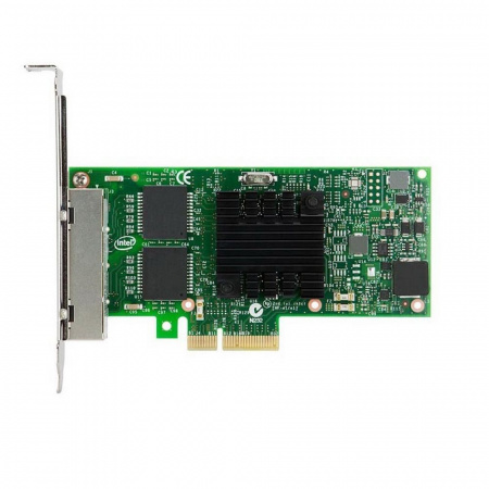 Сетевой адаптер Intel Ethernet Server Adapter I350-T4 (Ver.2) 1Gb Quad Port RJ-45 (bulk), 1 year (id 28467)