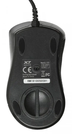 Мышь A4Tech Oscar Editor XL-747H рисунок/голубой лазерная 3600dpi USB 6but (XL-747H (BLUE SPIDER)) (id 39557)