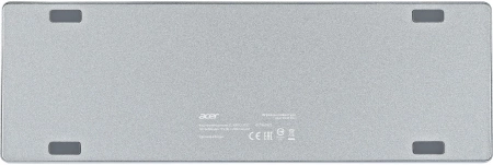 Клавиатура Acer OKW302 механическая серебристый USB for gamer LED (ZL.KBDCC.01C) (id 27210)