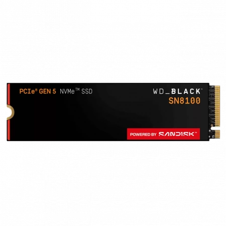 Western Digital Black SN8100 SSD M2.2280 PCIe 5.0 2Tb, 14900MBs/14000MBs, TBW 2400, WDS200T1X0M, 1 year (id 54025)