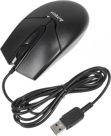 Мышь A4Tech V-Track Padless OP-550NU черный оптическая 1200dpi USB 3but (id 39467)