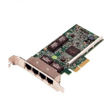 Сетевая карта Dell Broadcom 5719 QP 1Gb Low Profile Network Interface Card (540-BBHB) (id 1549)