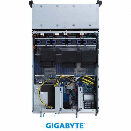 GigaByte R282-G30 2U, 2x LGA4189, 32x DIMM DDR4, 12x 3.5" SAS/SATA (4x NVME Gen4), 2x 1Gb/s (Intel" I350-AM2), 5x PCIE Gen 4 x16 (support 3x double slot GPU), 1x OCP 3.0 x16, 1x OCP 2.0 x8, AST2600, 2x 2400W (id 32639)
