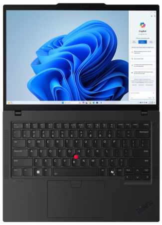 Ноутбук Lenovo ThinkPad T14 G5/ AMD Ryzen 7 PRO 8840U /32Gb/ 512Gb/ 14"(1920x1200) IPS 400nits AG 45% NTSC,60Hz,Touch/ AMD Radeon Graphics/ LAN/ WiFi/ BT/ TPM/ Thunderbolt/ FPR/ HDCam+IR/ BKLTKB/ 52.5Wh/ Win11Pro/ Black /1Y(21MC004YUS) (id 55614)