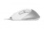 Мышь A4Tech Fstyler FM45S Air белый/серебристый оптическая 2400dpi silent USB 7but (FM45S AIR USB (SILVER WHITE)) (id 39941)
