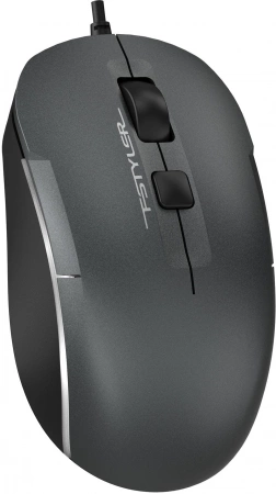 Мышь A4Tech Fstyler FM26 серый/черный оптическая 1600dpi USB для ноутбука 4but (FM26 USB (SMOKY GREY)) (id 39985)