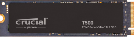 Твердотельный диск 2TB Crucial T500 M.2, NVMe 3D TLC [R/W - 7400/7000 MB/s] CT2000T500SSD8 (id 39270)