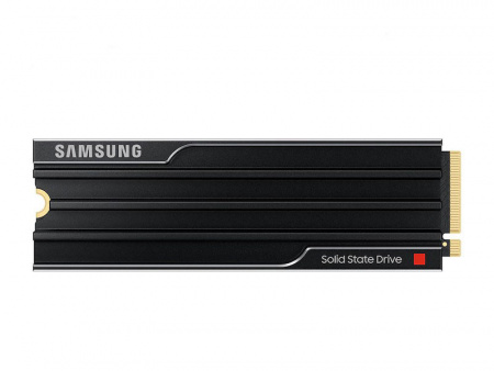 Твердотельный диск 2TB Samsung 9100 PRO, M.2, PCI-E 5.0 x4, TLC 3D NAND [R/W - 14800/13400 MB/s] с радиатором (id 35879)