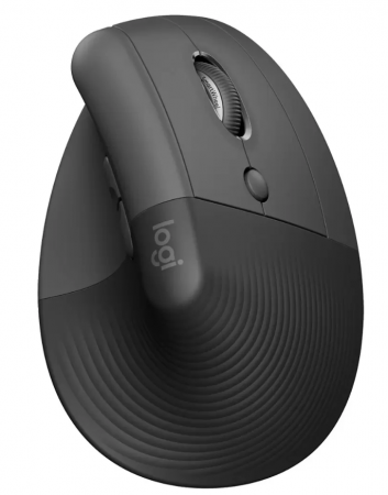 Беспроводная мышь Logitech LIFT Graphite (400-4000 dpi Bluetooth USB-ресивер Logi Bolt® 4 настраиваемые кнопки) (910-006473) (id 5366)
