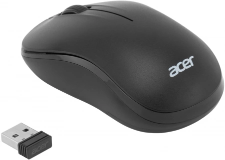 Мышь Acer OMR160 черный оптическая 1200dpi беспров. USB 3but (ZL.MCEEE.00M) (id 29373)