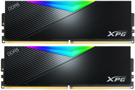 ADATA NOVAKEY RGB DDR5 DIMM 32GB 6400MHz 2*16GB 32-39-39 1.4V BLACK DUAL COLOR BOX (id 60344)
