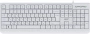 Клавиатура Acer OKW400 белый USB Multimedia (ZL.KBDEE.01B) кабель 1.8м (id 38170)