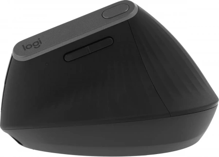 Мышь Logitech MX Vertical черный/черный оптическая 4000dpi беспров. BT/Radio USB 6but (910-005451) (id 30959)