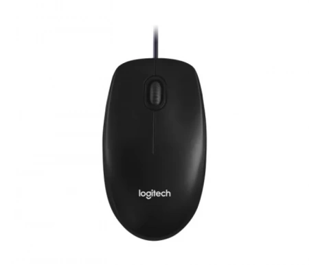 Мышка USB OPTICAL WIRED M100R DARK/GREY 910-006765 LOGITECH (id 17452)