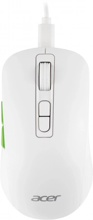 Мышь Acer OMR311 белый оптическая 2400dpi беспров. BT/Radio USB 7but (ZL.MCECC.034) (id 31738)