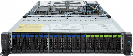 Шасси серверное Gigabyte Server Platform R283-S98 / 2U / 2xIntel (Gen 4/5) / 2xHS / 32xDIMM / 8xSFF NVMe/SATA/SAS + 16xSFF SATA/SAS + 2xSFFSATA/SAS / 2x1GbE / 2xOCP 3.0 / 4xFHHL / 2x2000W / Rails (id 35683)
