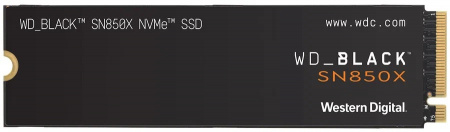 Твердотельный накопитель WD SSD Black SN850X, 1.0TB, M.2(22x80mm), NVMe, PCIe 4.0 x4, (WDS100T2X0E) (id 19712)