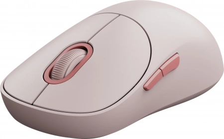 Мышь Xiaomi Wireless Mouse 3 розовый оптическая 1200dpi silent беспров. BT/Radio USB для ноутбука 4but (BHR8911GL) (id 38361)