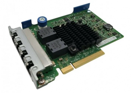 Сетевой адаптер HPE Ethernet 1Gb 4-port FLR-T I350-T4V2 Adapter, PCIe 2.0 FlexibleLOM (669280-001) (id 24447)