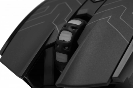 Мышь A4Tech X87 черный оптическая 2400dpi USB 8but (X87 (MAZE)) (id 39320)