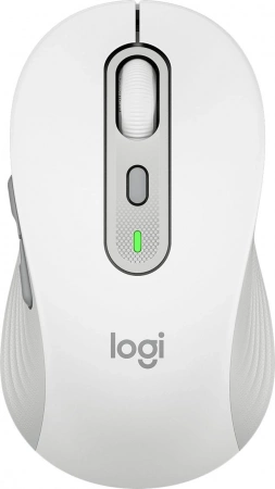 Мышь Logitech M750 белый оптическая (4000dpi) беспроводная BT/Radio USB (5but) (id 30076)