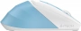 Мышь A4Tech Fstyler FG45CS Air2 голубой/белый оптическая 2000dpi silent беспров. USB для ноутбука 7but (FG45CS AIR2 USB (ICY BLUE)) (id 39999)