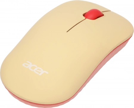 Мышь Acer OMR205 розовый/бежевый оптическая 1200dpi беспров. USB для ноутбука 3but (ZL.MCEEE.02L) (id 32301)