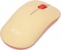 Мышь Acer OMR205 розовый/бежевый оптическая 1200dpi беспров. USB для ноутбука 3but (ZL.MCEEE.02L) (id 32301)