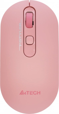Мышь A4Tech Fstyler FG20 розовый оптическая 2000dpi беспров. USB для ноутбука 4but (FG20 PINK) (id 39816)