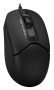 Мышь A4Tech Fstyler FM12 черный оптическая 1200dpi USB 3but (FM12 BLACK) (id 39452)