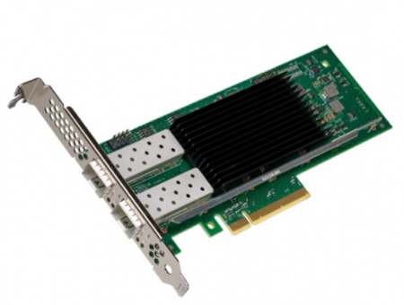 Сетевая карта Intel® Ethernet Converged Network Adapter XXV710-DA2, Dual SFP28 Ports, 25 GBit/s, PCI-E x8 (v3), VMDq, PCI-SIG* SR-IOV Capable, iSCSI, NFS (XXV710DA2G1P5) (id 19133)