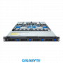 GIGABYTE R183-Z90-AAV2/ACV2 / 1U / 2*LGA6096 (SP5) up to 400W / 24*RAM / 4*3.5" SAS/SATA + 3*m.2 2280/22110 / 2*1Gb / 2*OCP 3.0 / 2*FHHL PCIe Gen5 x16 slots / 2*1600W / Rails / 1Y (id 53805)