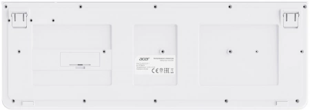 Клавиатура + мышь Acer OCC401 клав:белый мышь:белый USB беспроводная (ZL.ACCCC.017) (id 38131)