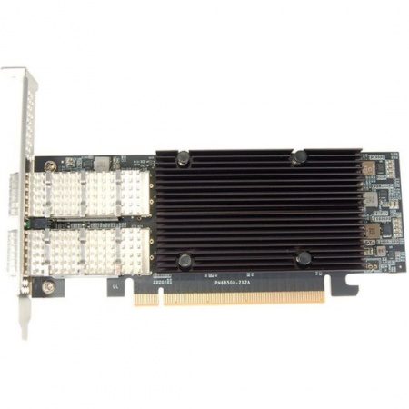 Сетевой адаптер STLab N-1200 2x100GbE (100/50/40/25/10GbE), PCIe 4.0 x16, QSFP56, BCM57508 Ethernet Adapter (id 60520)