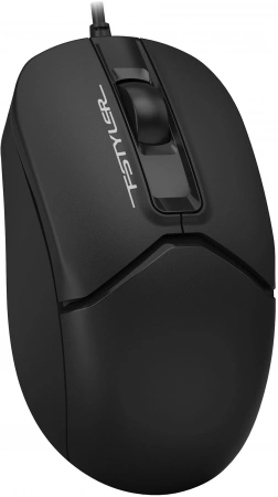 Мышь A4Tech Fstyler FM12S черный оптическая 1200dpi silent USB 3but (FM12S BLACK) (id 39450)