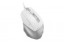 Мышь A4Tech Fstyler FM45S Air белый/серебристый оптическая 2400dpi silent USB 7but (FM45S AIR USB (SILVER WHITE)) (id 39941)