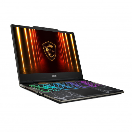 Ноутбук MSI Cyborg 15 B2RWFKG-071US Intel Core 7-240H / 16GB DDR5 / SSD 512GB / 15.6" FHD (1920x1080) IPS Anti-Glare,144Hz, 250nits / NVIDIA GeForce RTX 5060 8GB (HDMI) / LAN / WiFi / BT / CAM / 55.2Whr / 120W ext / Win 11 Home / Black / 1Y (id 56496)