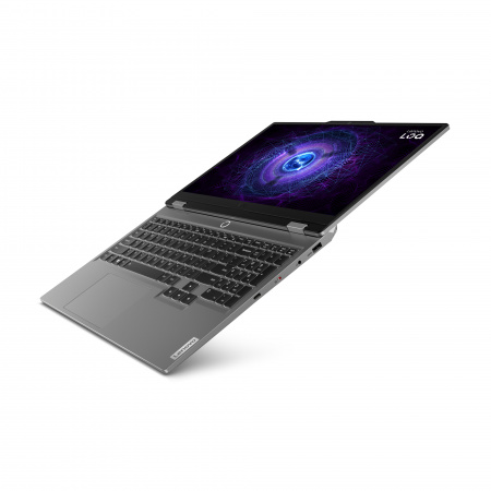 Ноутбук Lenovo LOQ 15IRX9/ Intel Core i5-13450HX/16Gb/ 512GB/ 15.6"(1920x1080) IPS 300nits AG 100%SRGB,144Hz/ 6Gb NVIDIA GeForce RTX3050/ LAN/ WiFi/ BT/ TPM/ FHDCam/ BKLTKB/ 60Wh/ NoOS/ Luna Grey/1Y(83DV0073PS) (id 54413) 